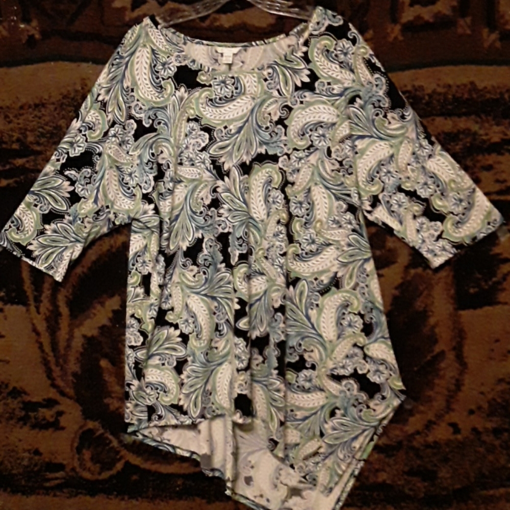 Ladies 3/4 sleeve tunic